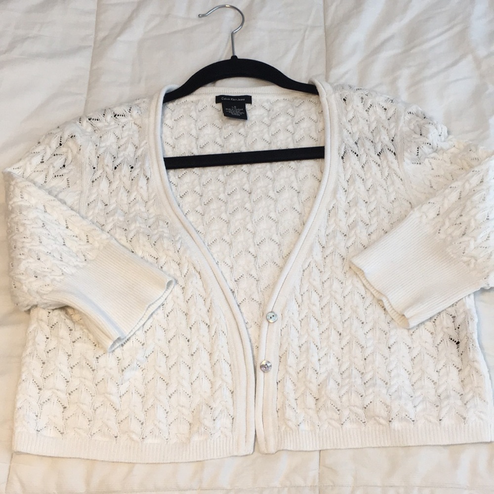 Calvin Klein crop sweater